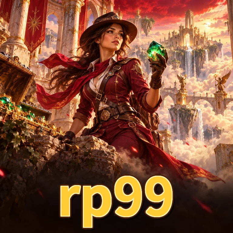 Logo rp99 APK untuk halaman ulasan di Android